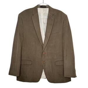 Vintage 1990s Lauren Ralph Lauren Brown Suede Blazer 46R